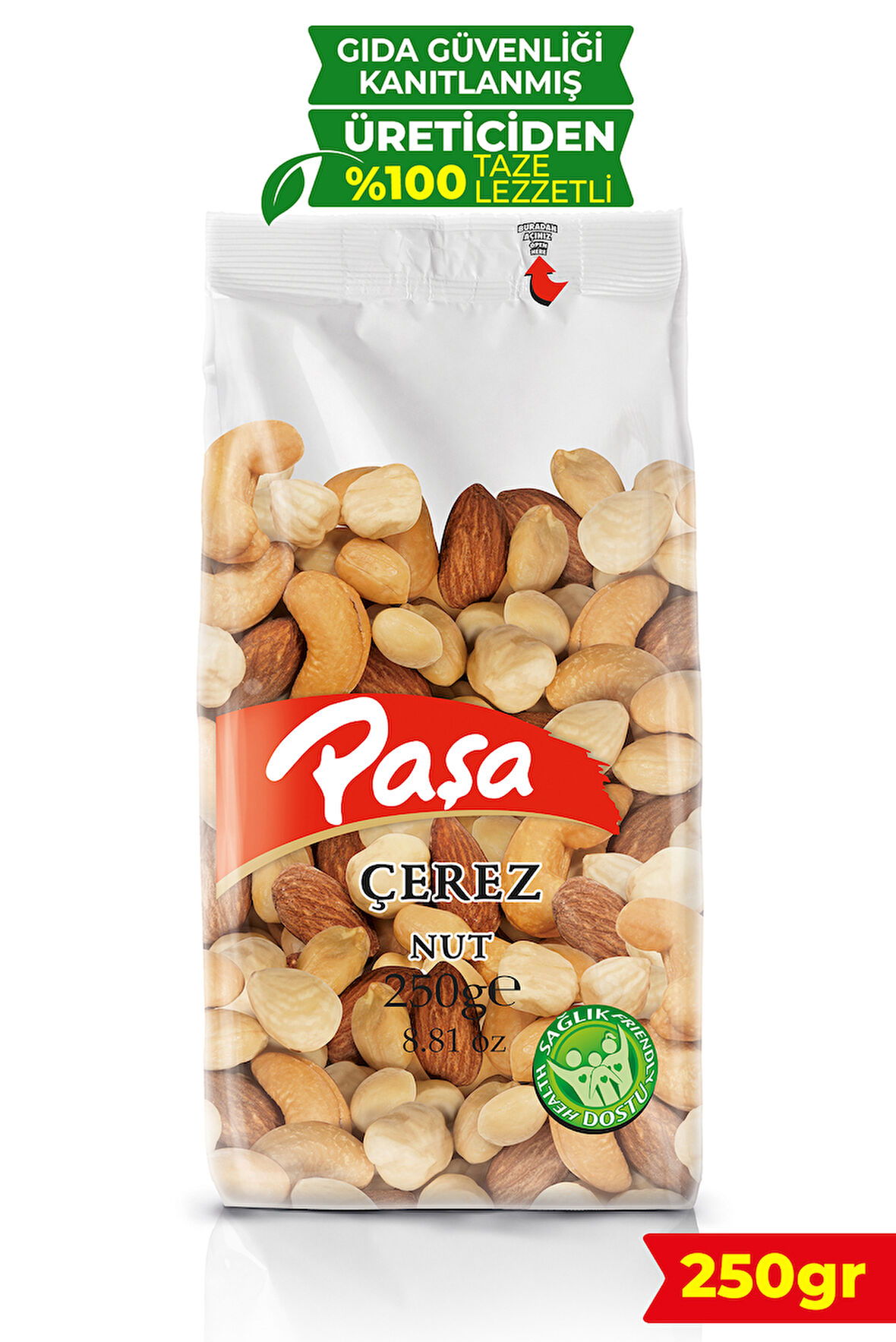 Kavrulmuş Karışık Kuruyemiş 250 Gr