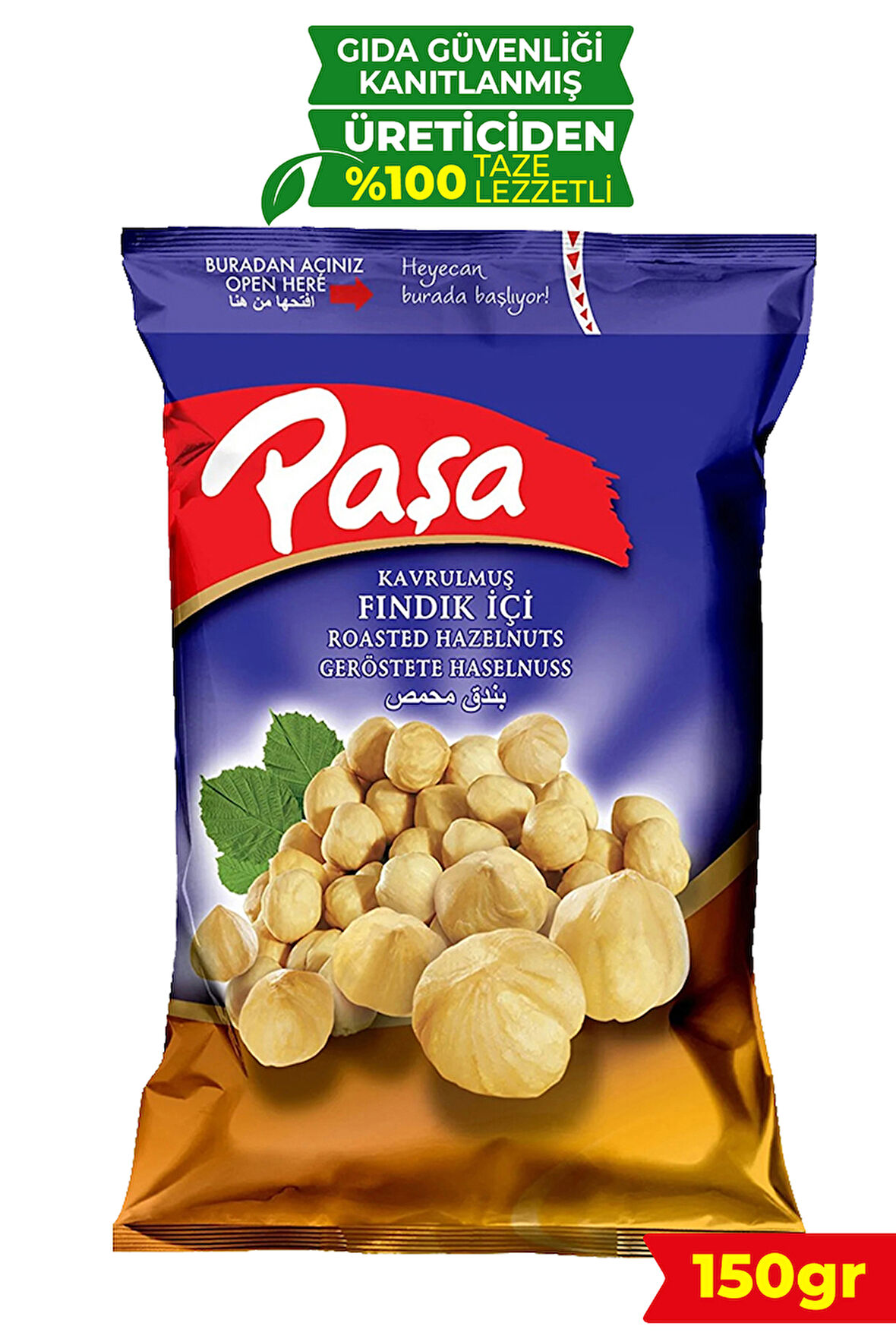 Kavrulmuş Fındık İçi 150 gr