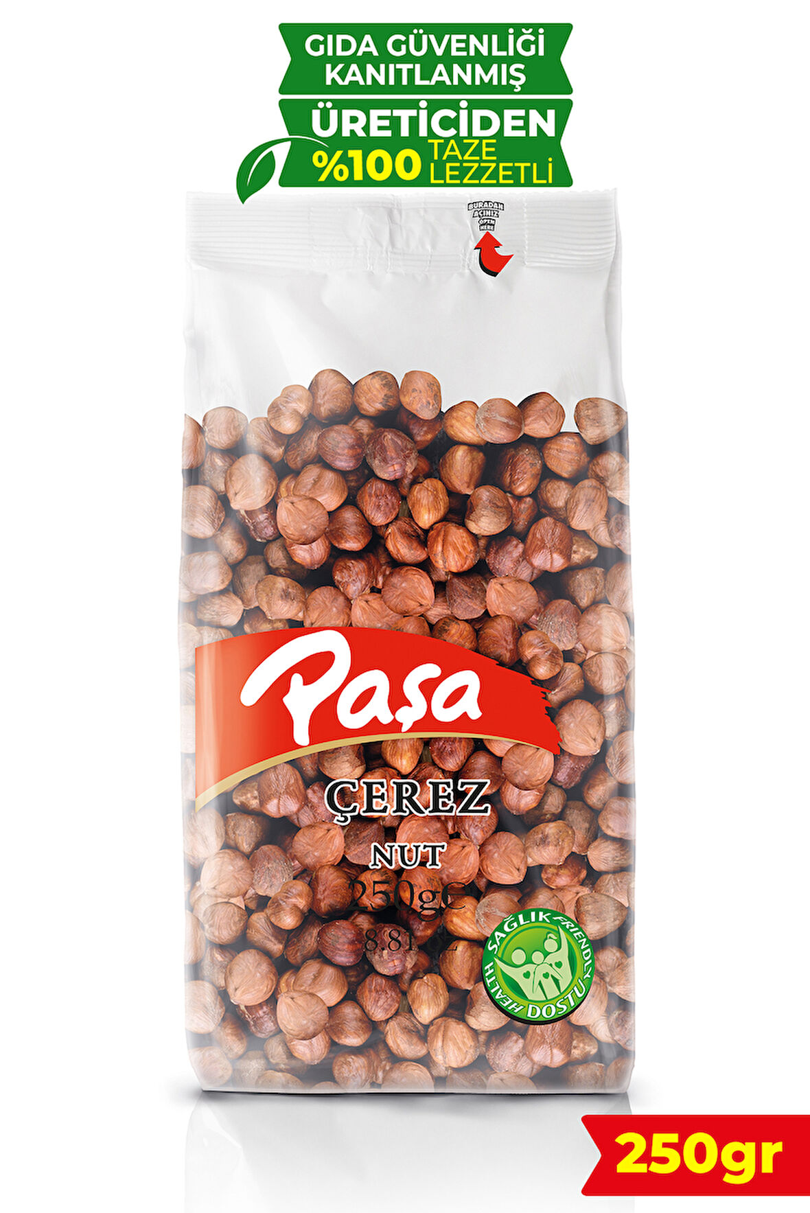 Çiğ Fındık İçi 250 gr