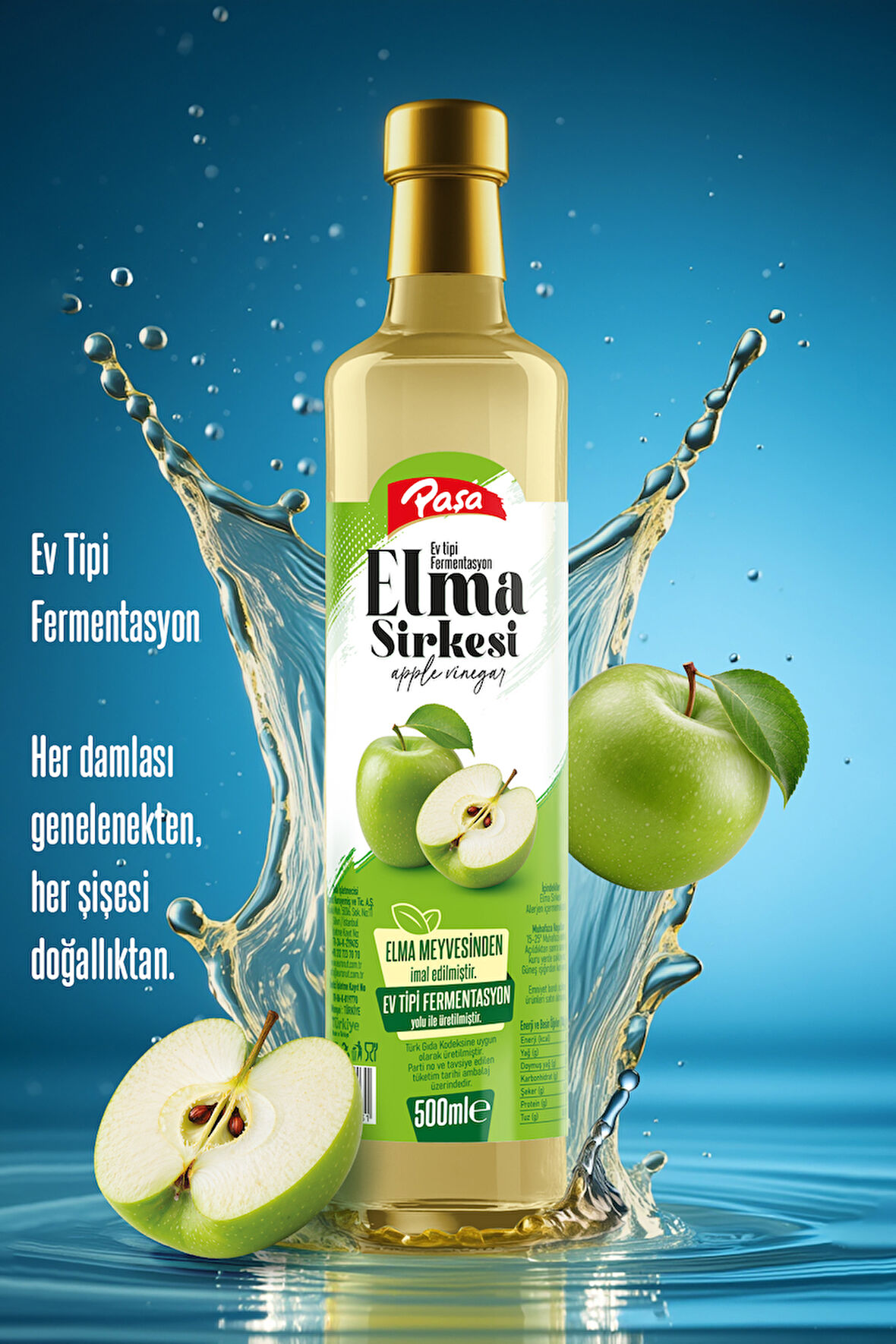 Elma Sirkesi 500 ml