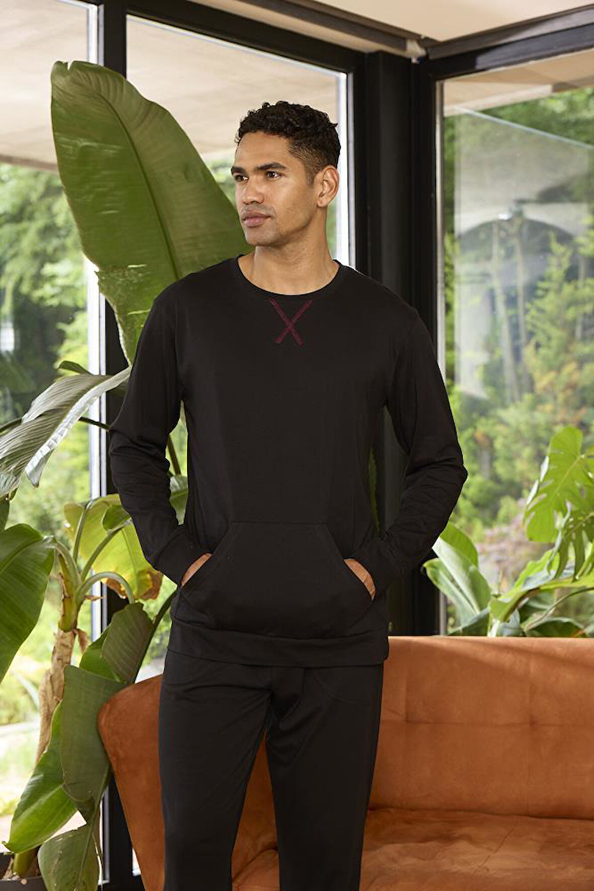 KLY 9271 ERKEK YUVARLAK YAKA  UZUN KOL TAKIM