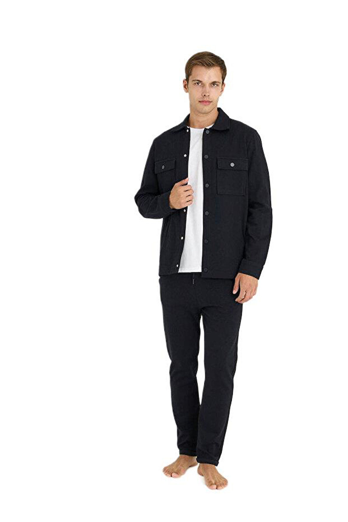 KLY Erkek Siyah 3'lü Çeyiz Seti 5045 