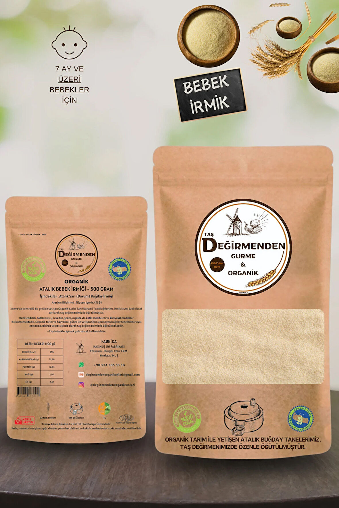 Atalık Bebek İrmiği - 500 Gram