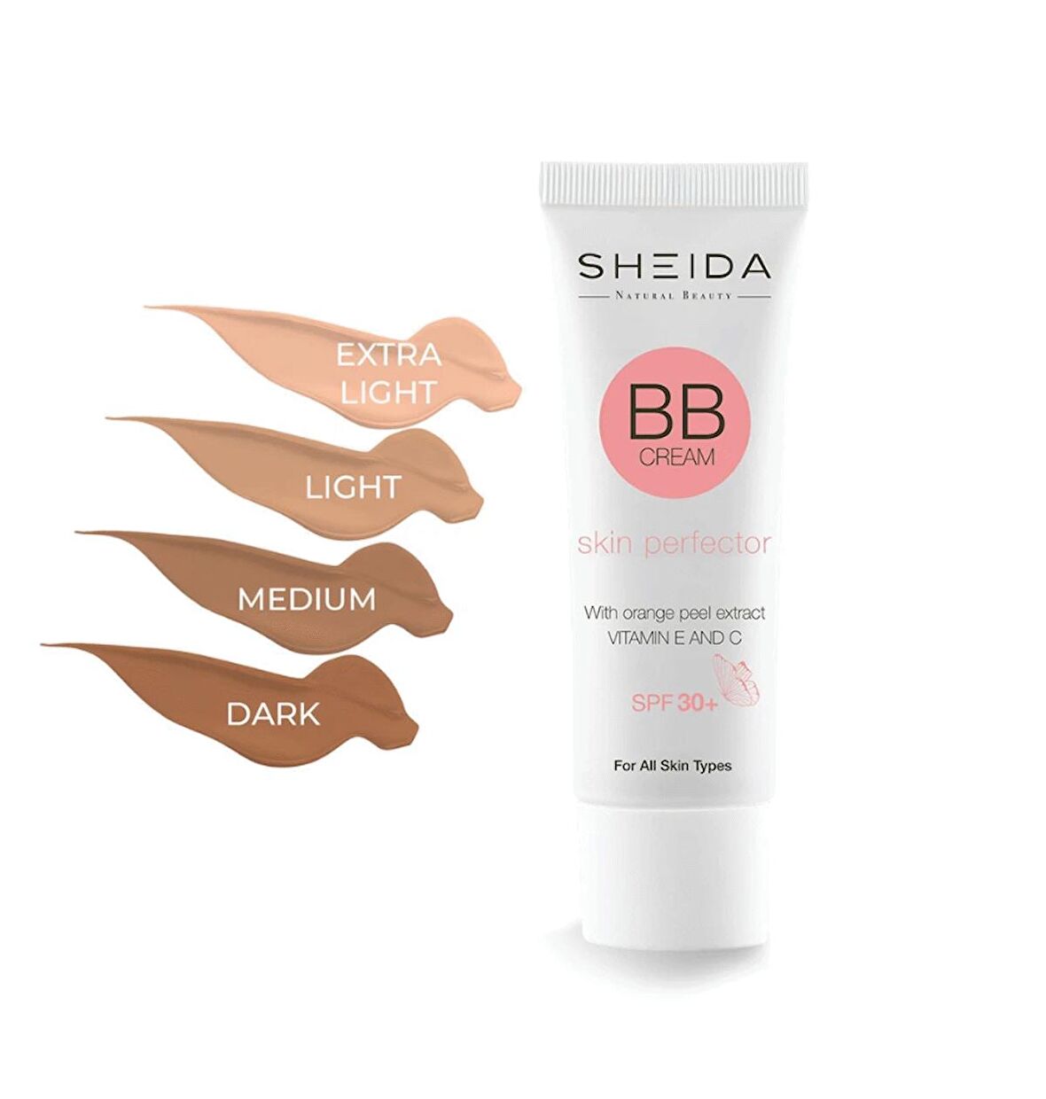 Sheida BB Krem Extra Light 50 ml.