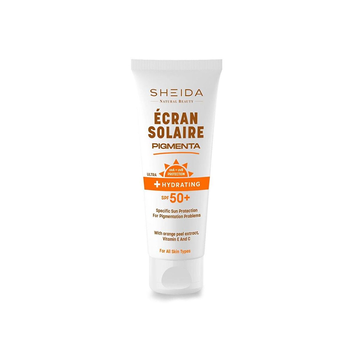 Sheıda Ecran Solaire Pigmenta Spf 50+ Güneş Kremi 75ml Lekeli Ciltler İçin