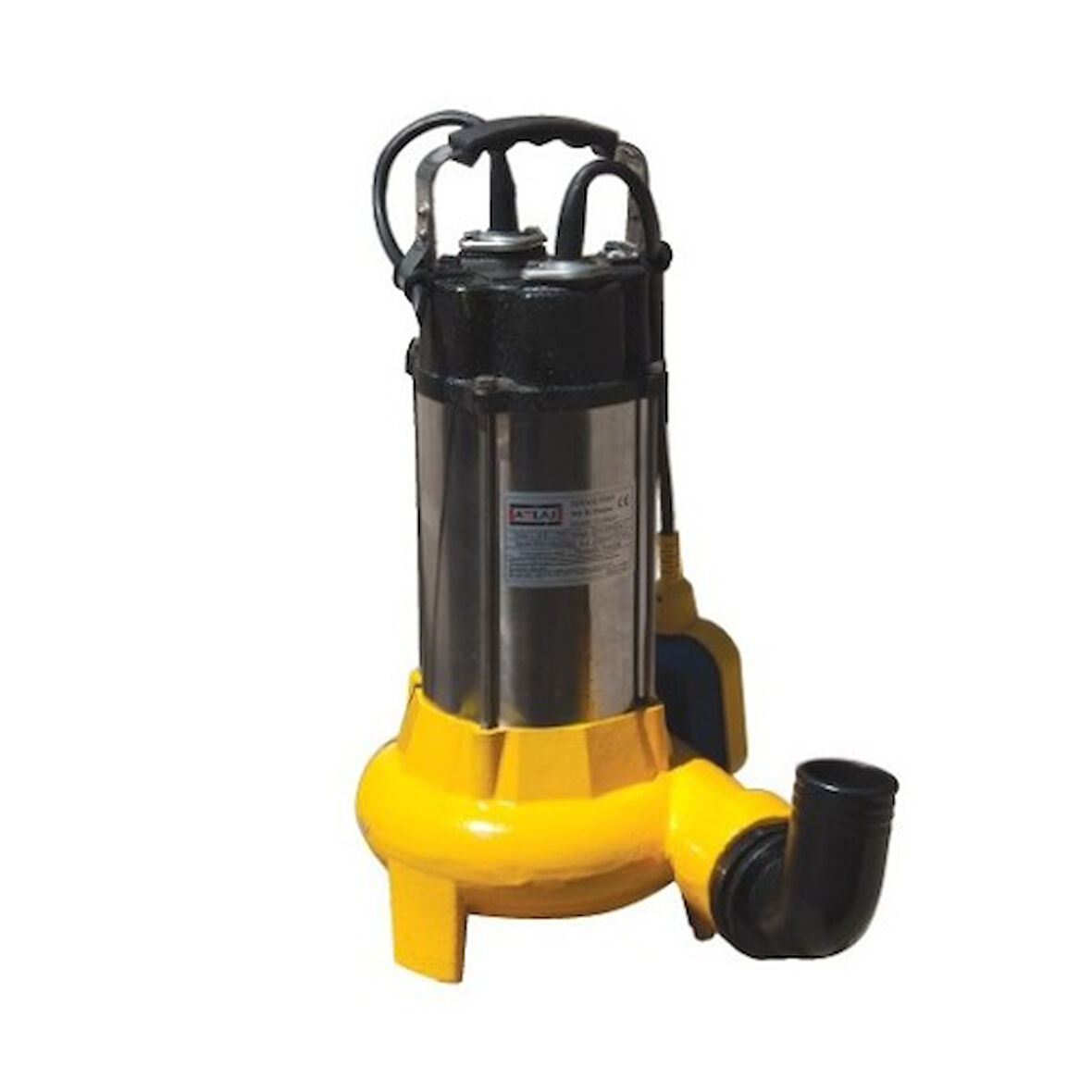 Attlas V1100D-F Döküm Gövdeli Atık Su Pompası 1,5 Hp - A0801004