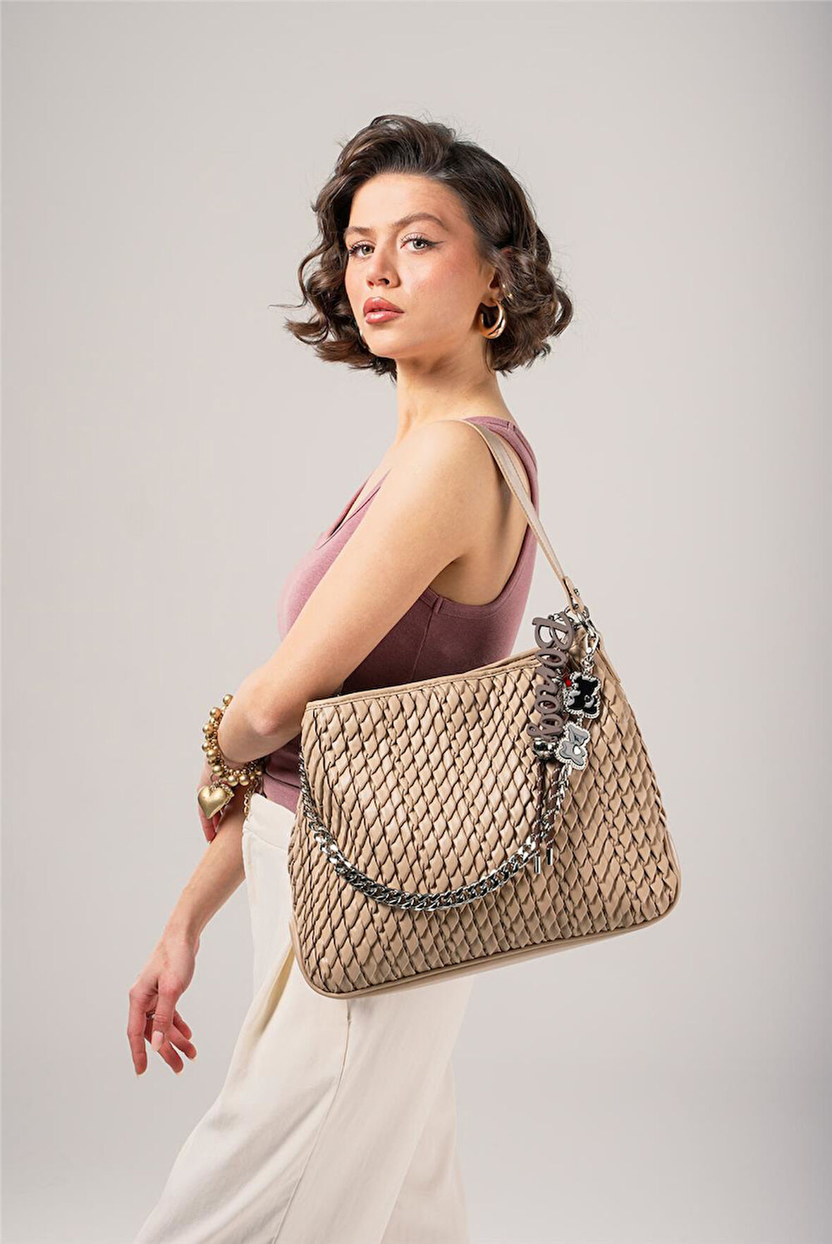 ÇÇS Kadın 17803 Omuz Çantası