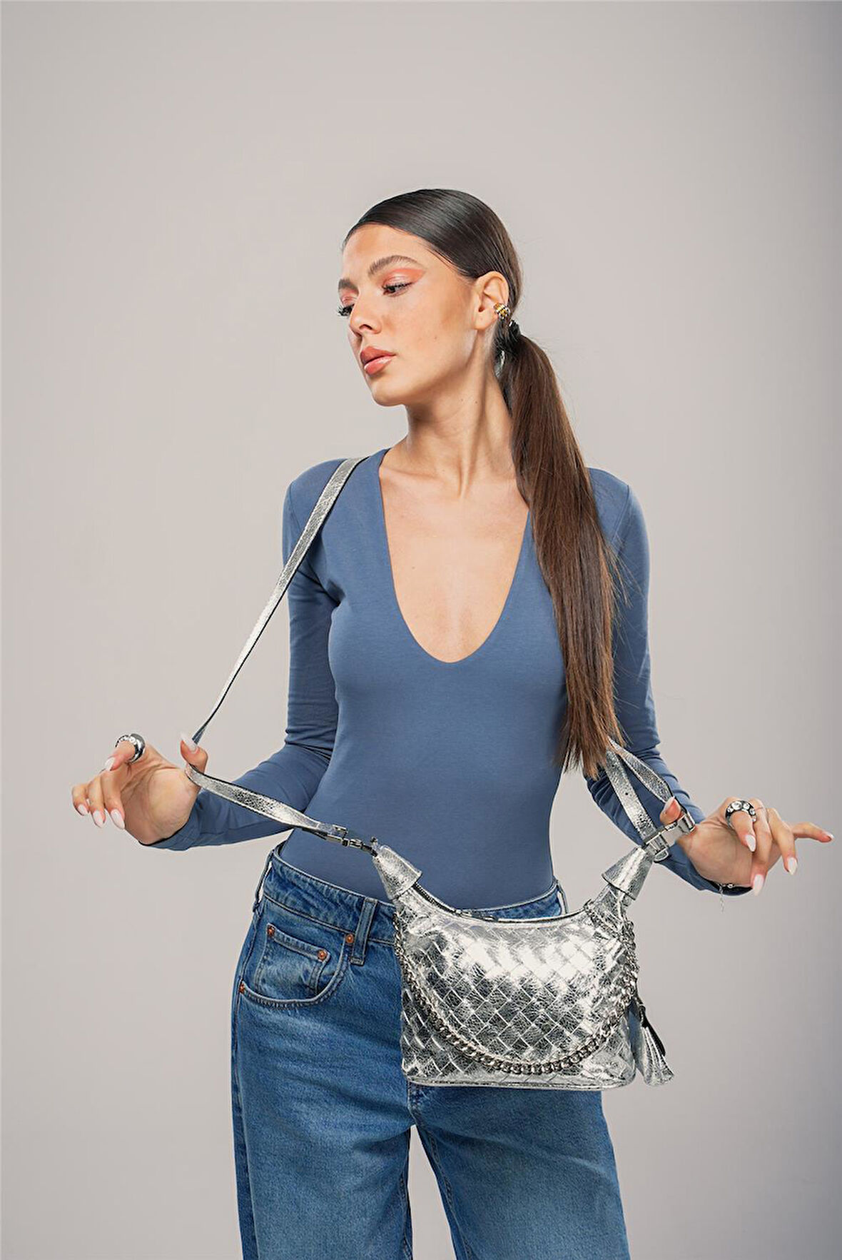 ÇÇS Kadın 17914 Omuz Çantası