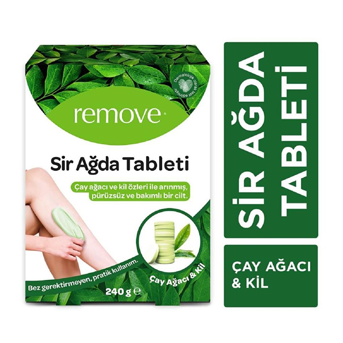 REMOVE SİR AĞDA TABLETİ 240G ÇAY AĞACI VE KİL 