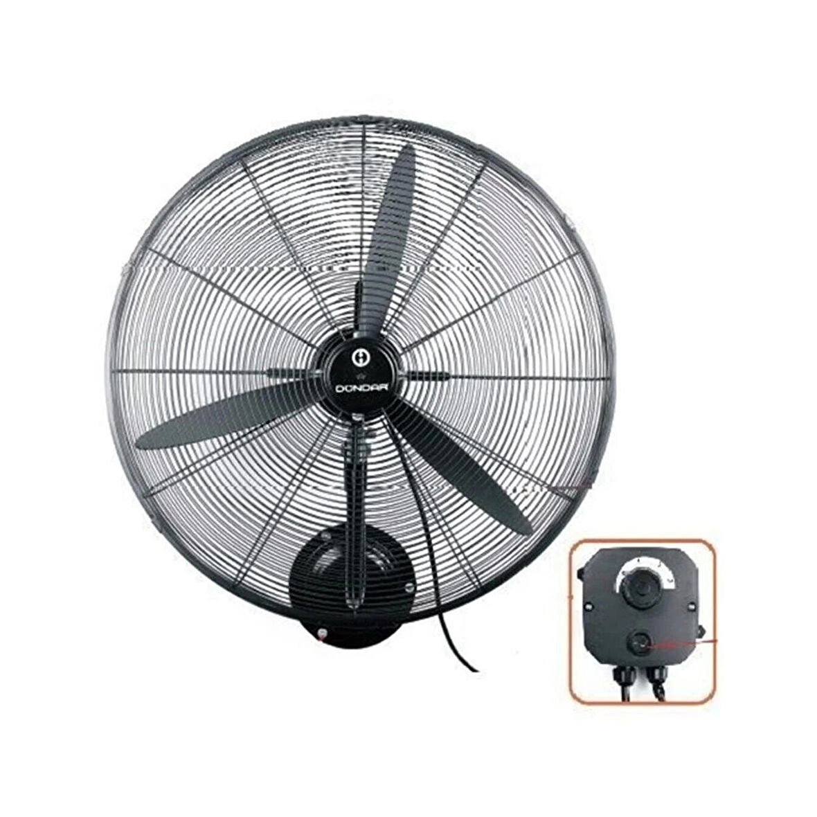 DÜNDAR SV-75D DUVAR MODELİ SANAYİ TİPİ ENDÜSTRİYEL VANTİLATÖR