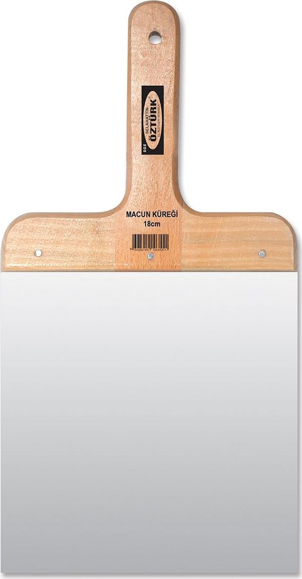 SGS Macun Küreği Ahşap Saplı 18 cm SGS404