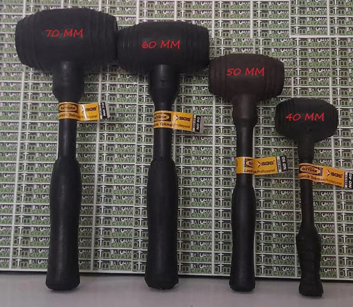 SGS LASTİK TOKMAK 40 MM-SGS151
