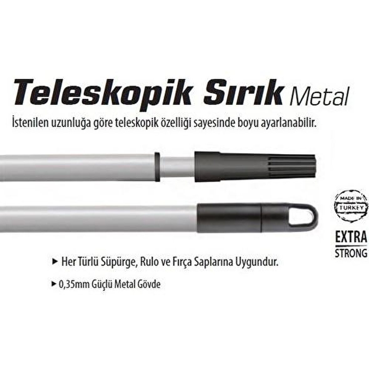 Sgs Teleskopik Metal 3Mt Sırık Sgs6203 (1 Adet)