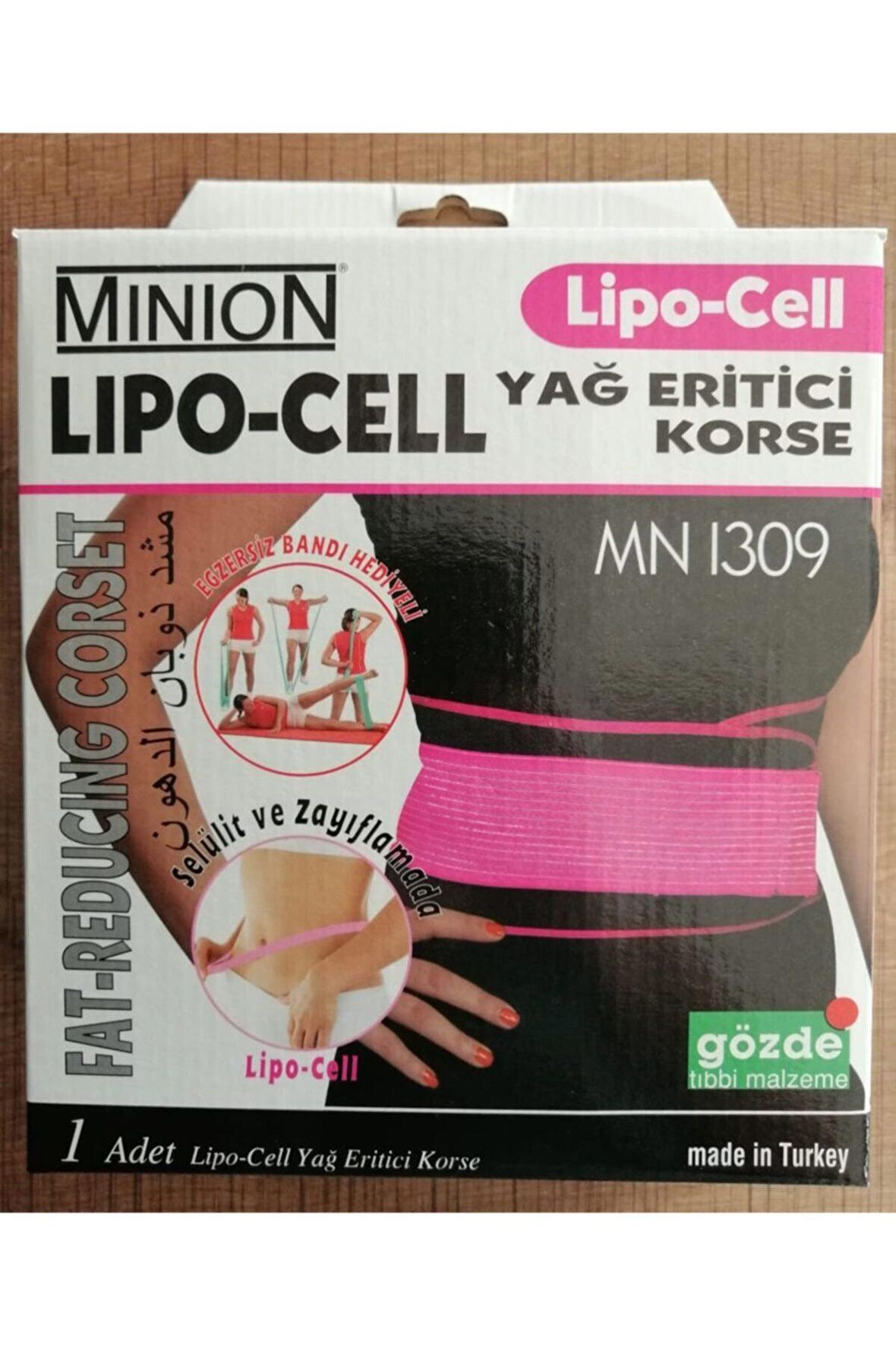 Mınıon Lıpo-cell Yağ Eritici Bayan Korse Mn 1309