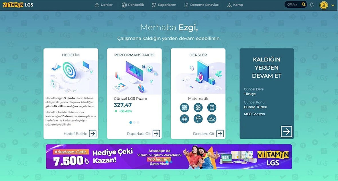 Vitamin LGS 2027 Derece Paketi