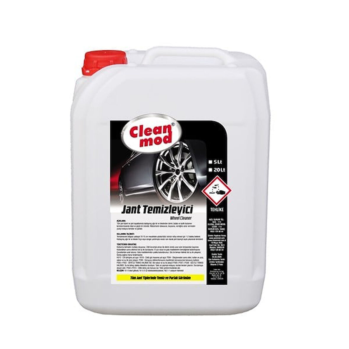 Cleanmod Jant Temizleyici 5 Lt