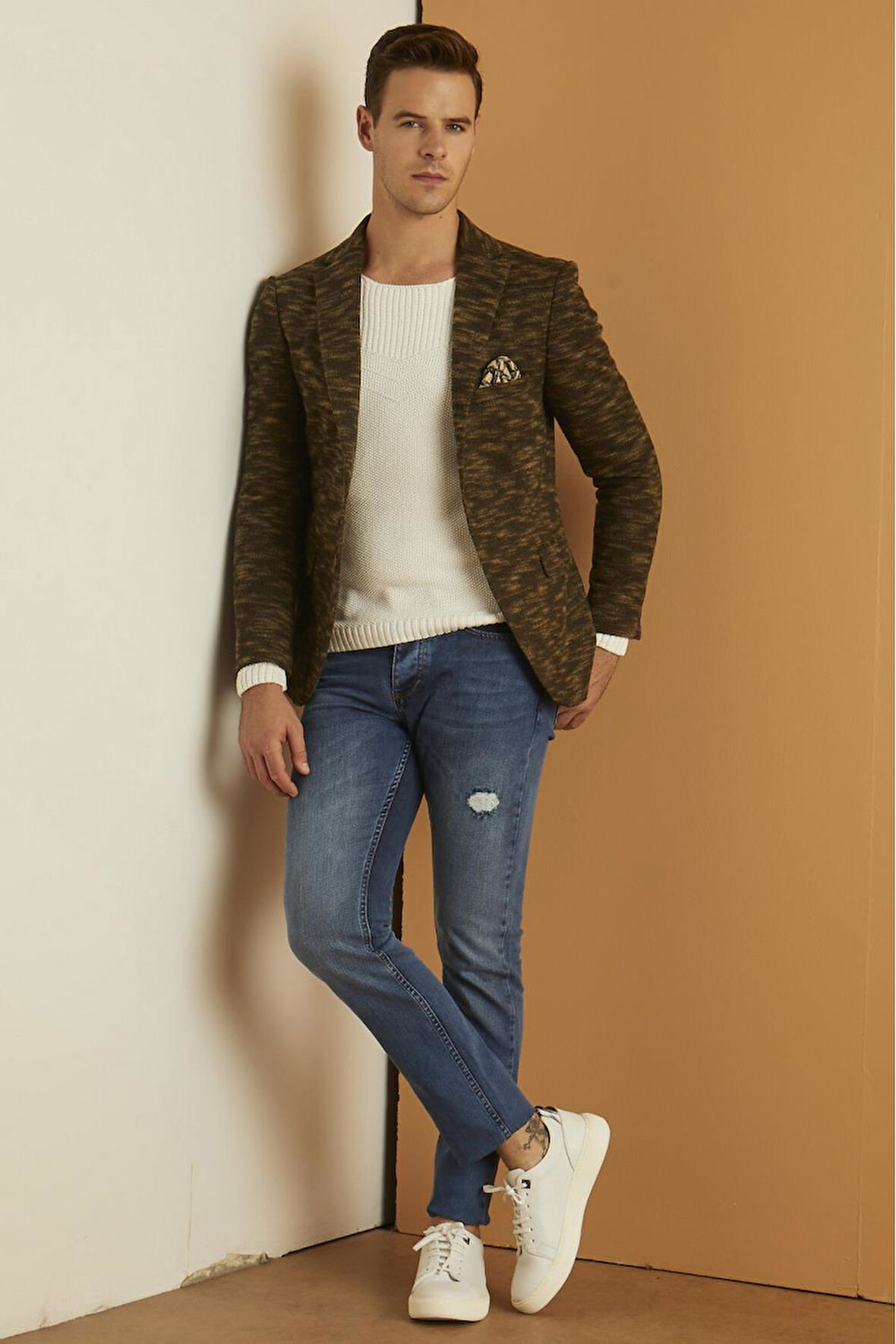044 Slim Fit Mavi Jean Pantolon