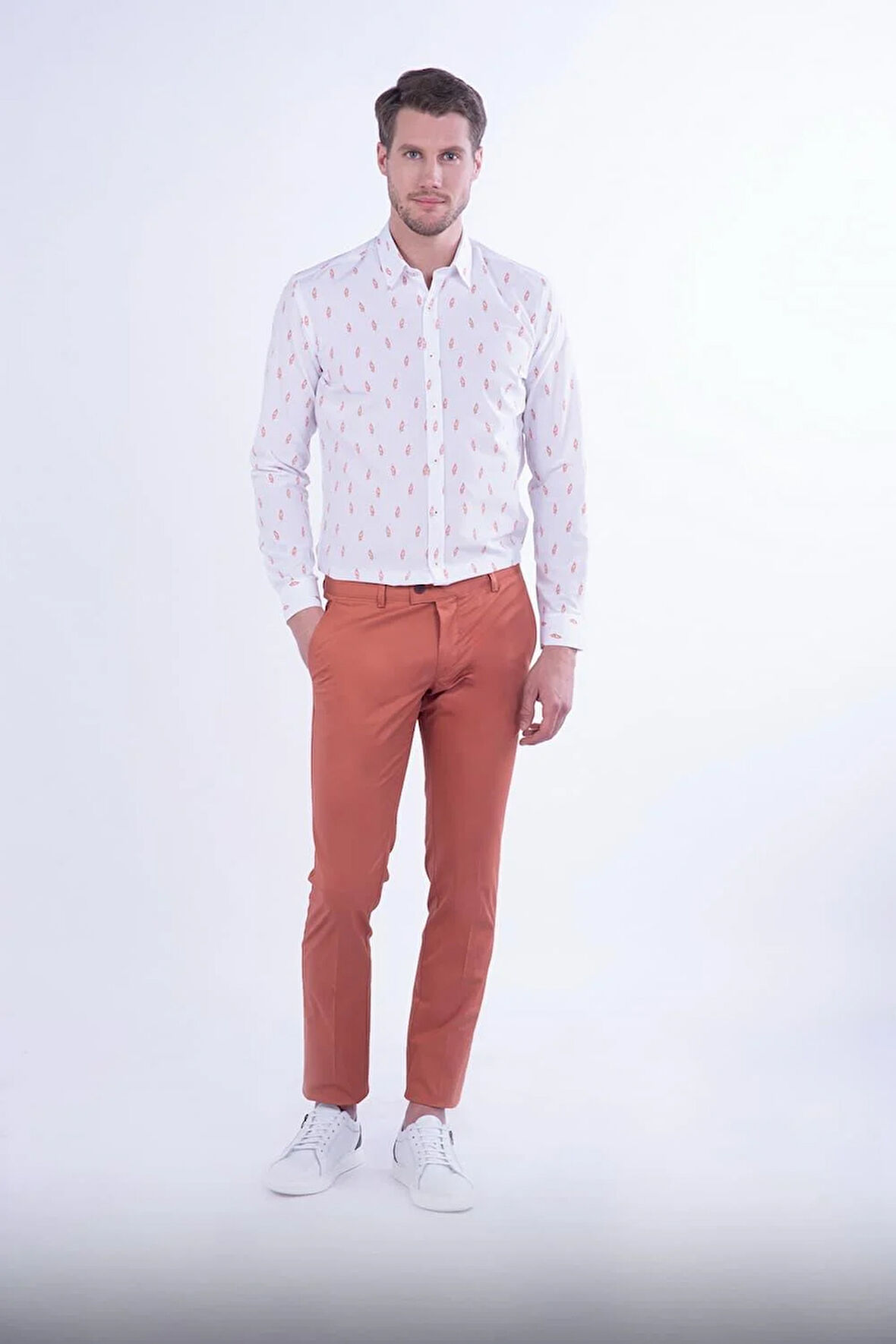 P 1080 Slim Fit Kiremit Spor Pantolon