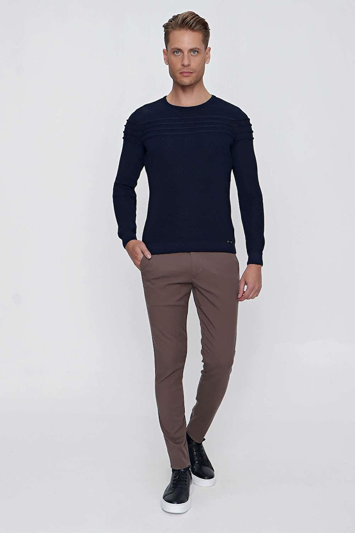 P 1100 Slim Fit Vizon Spor Pantolon