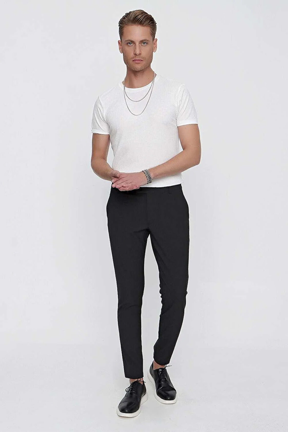 P 1102 Slim Fit Antrasit Spor Pantolon