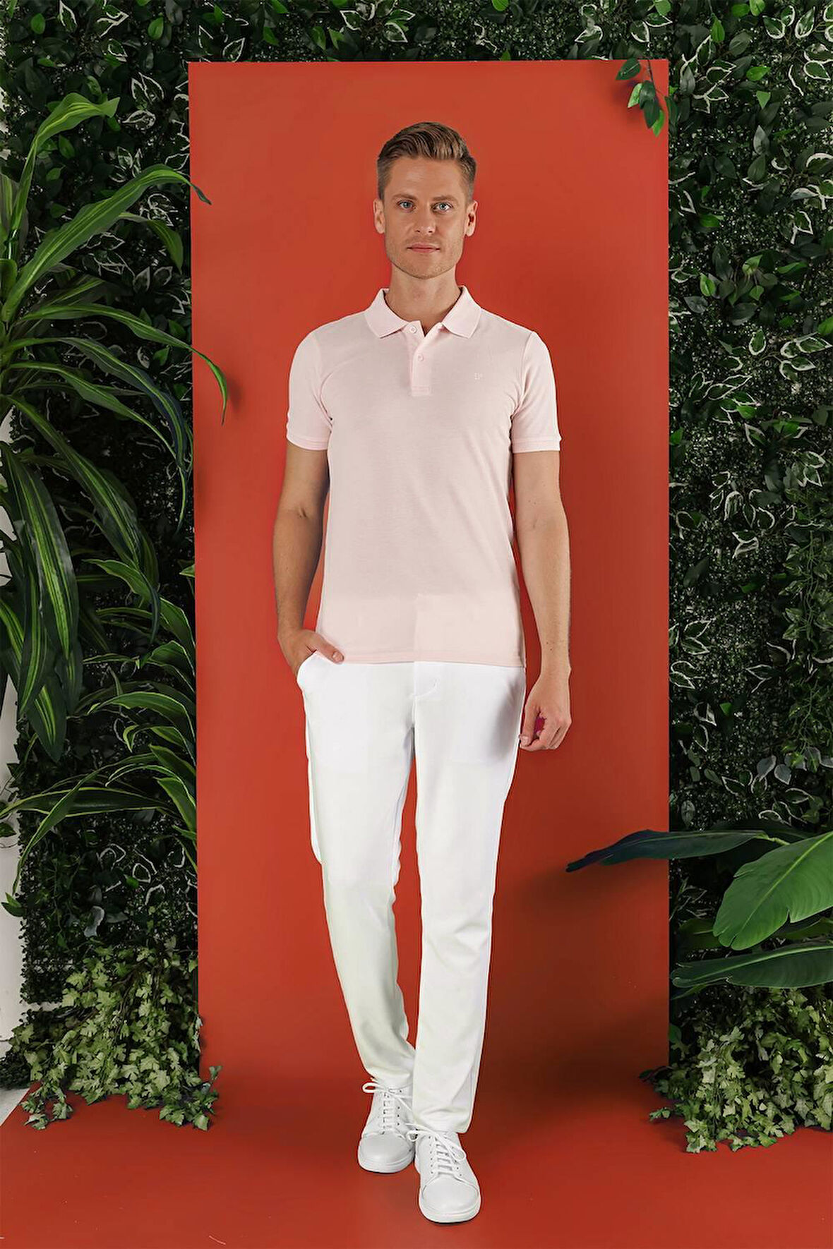 TS 845 Pembe Spor T-Shirt