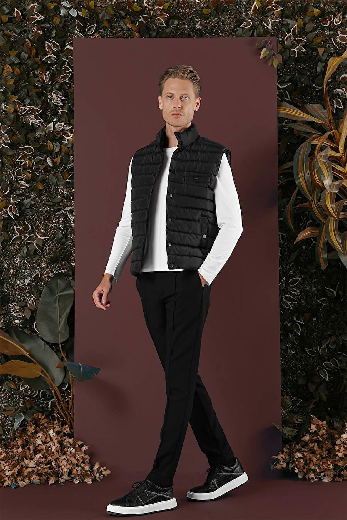 Y 160 Siyah Klasik Yelek