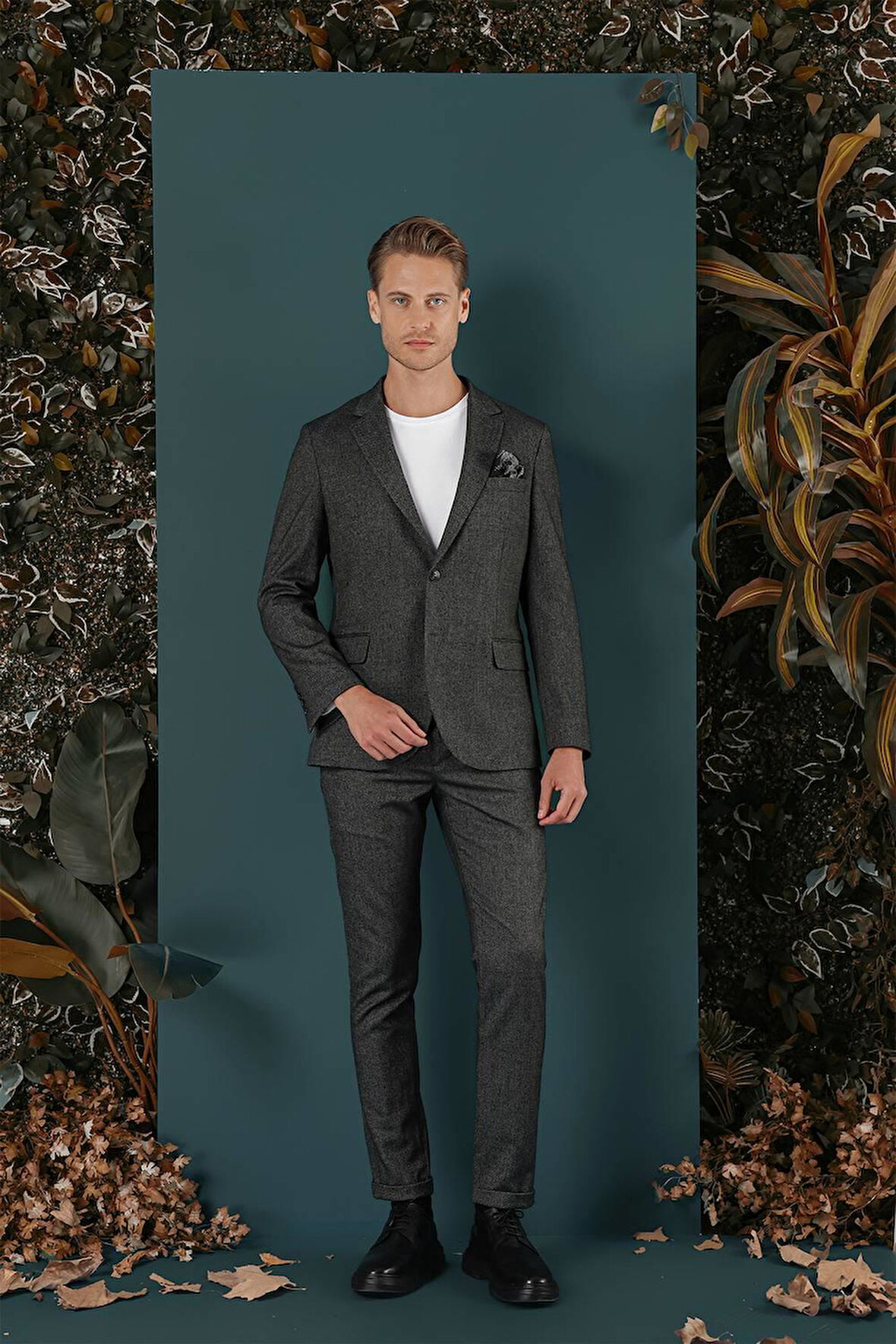 C 658 Slim Fit Siyah Spor Ceket