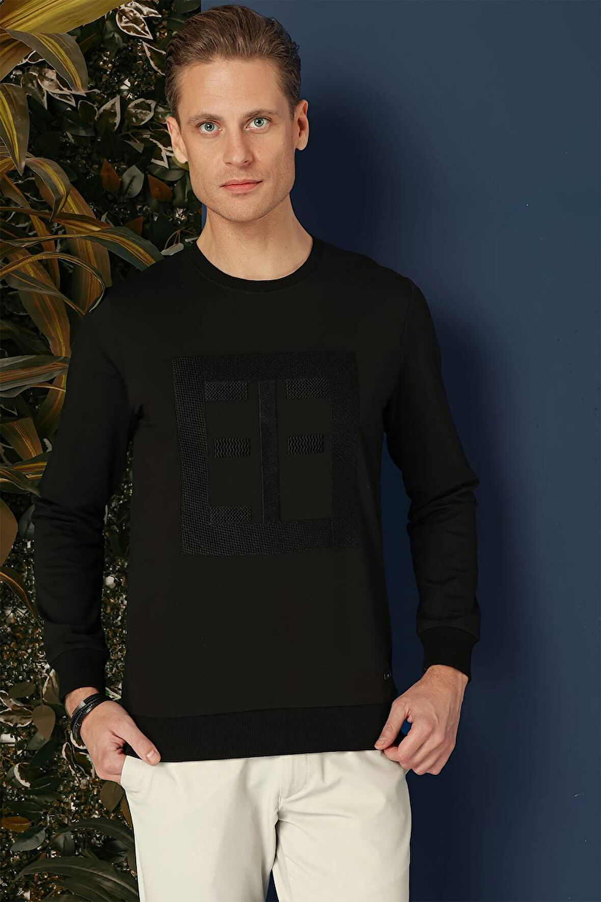 TS 873 Slim Fit Siyah Spor T-Shirt