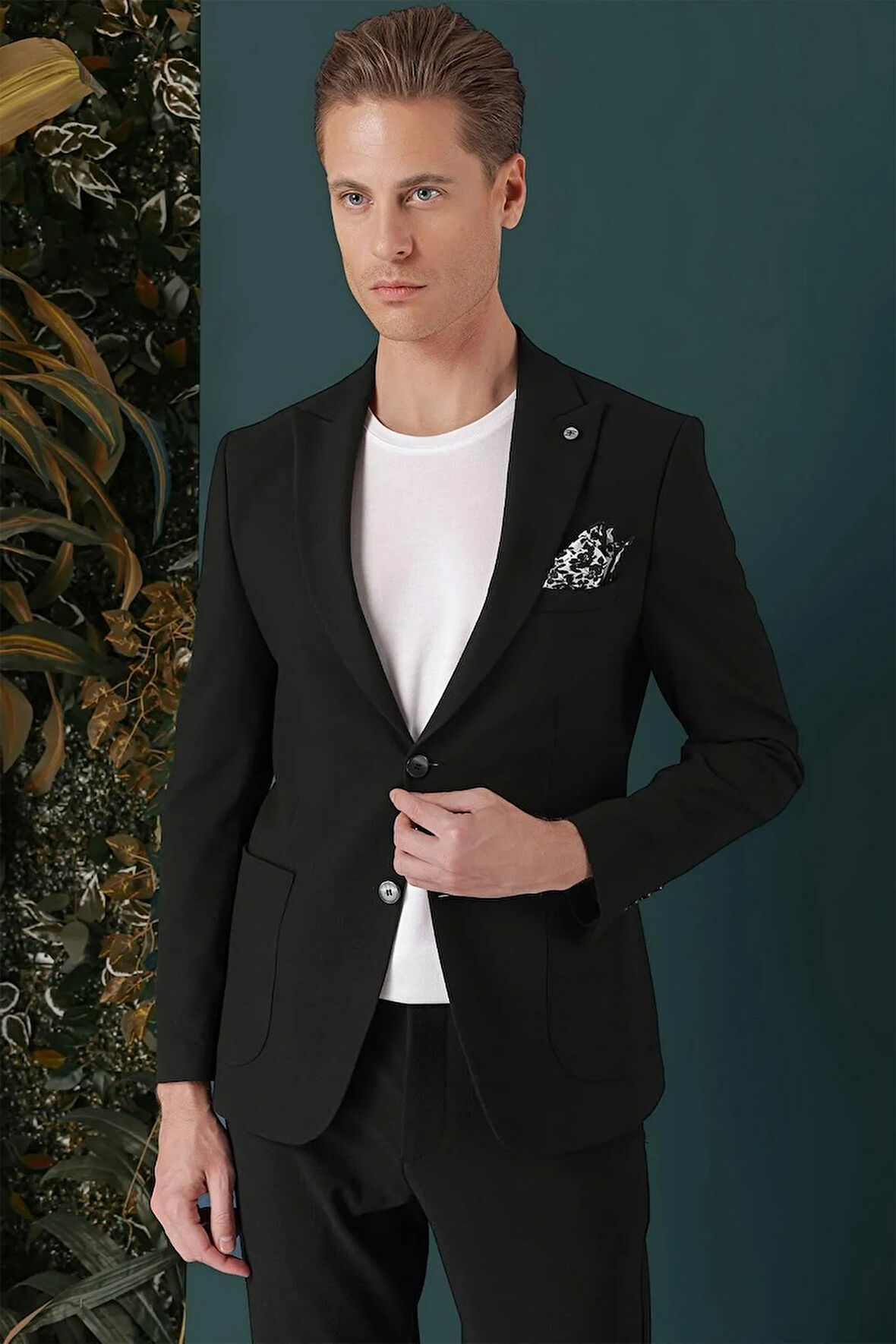 C 659 Slim Fit Yeşil Spor Ceket