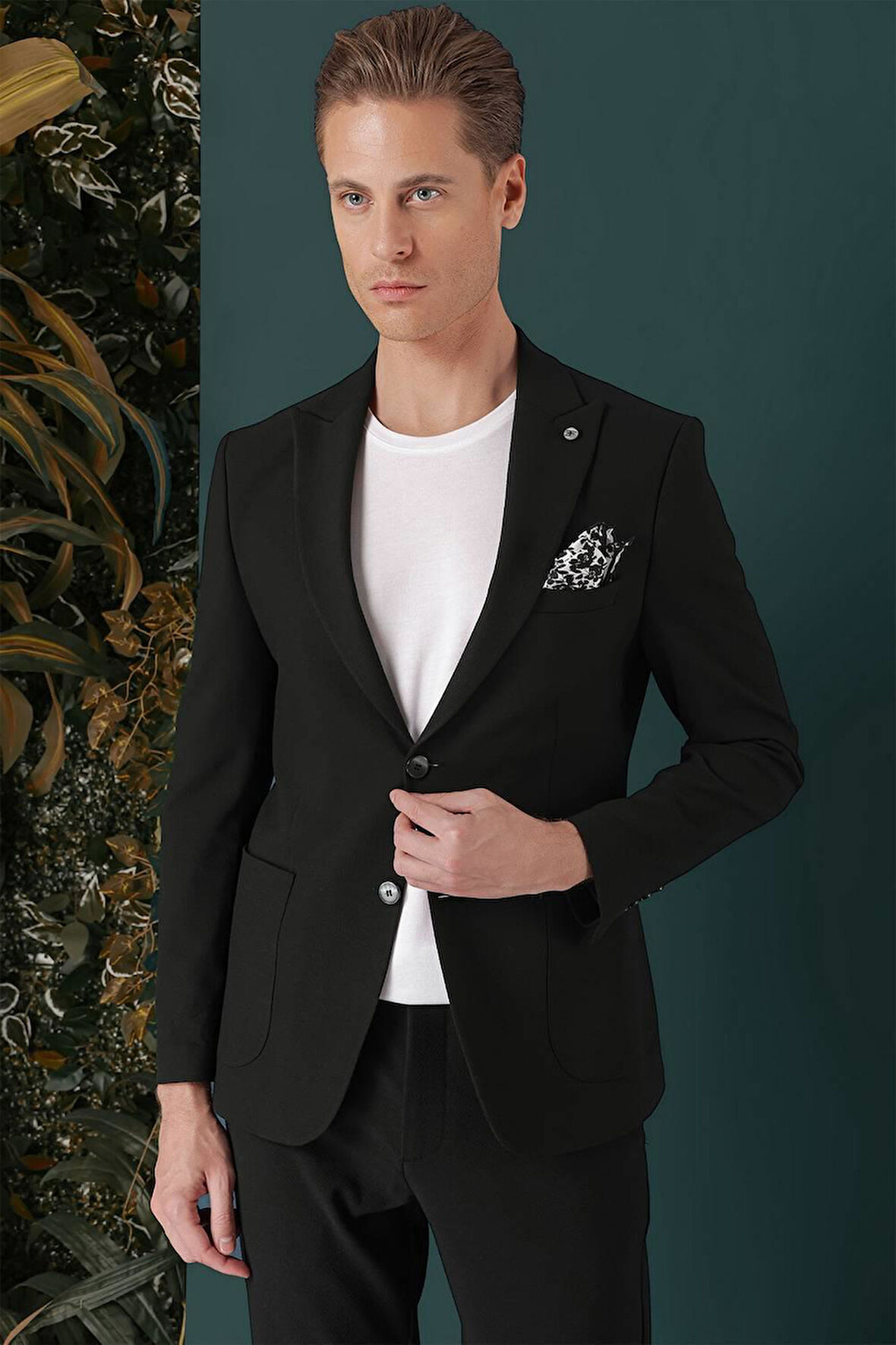 C 659 Slim Fit Yeşil Spor Ceket