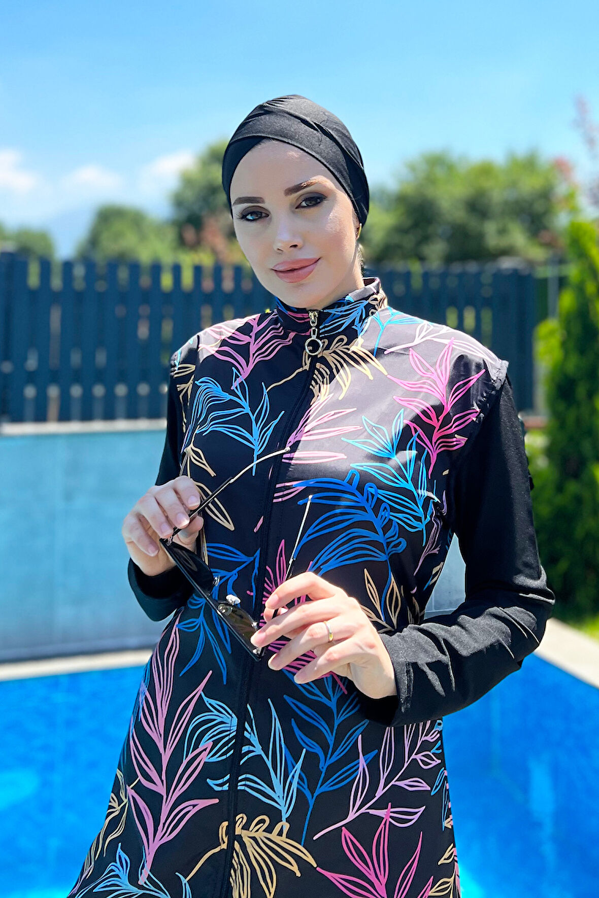 Tam Kapalı Tesettür Mayo Remsa Mayo R4404 Yaren | XL