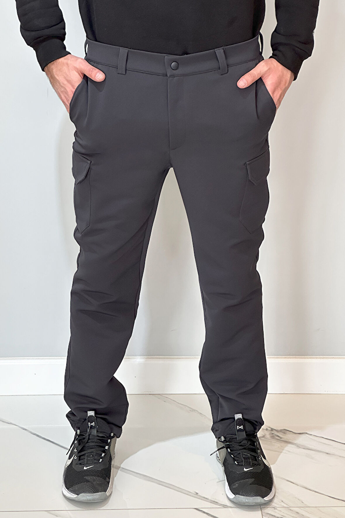 Erkek Komondo Cep İçi Şardonlu Pantolon REA-9707 Lacivert | L