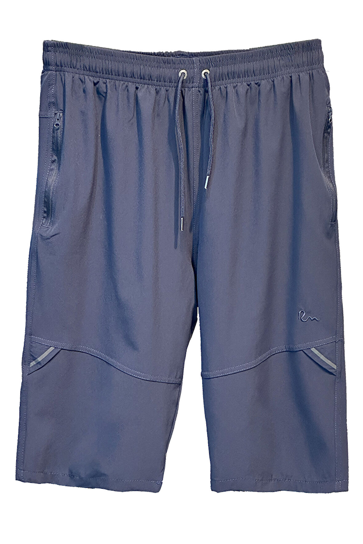 Ters Fermuar Erkek Şort Mayo RKS-08 Laci | 4XL