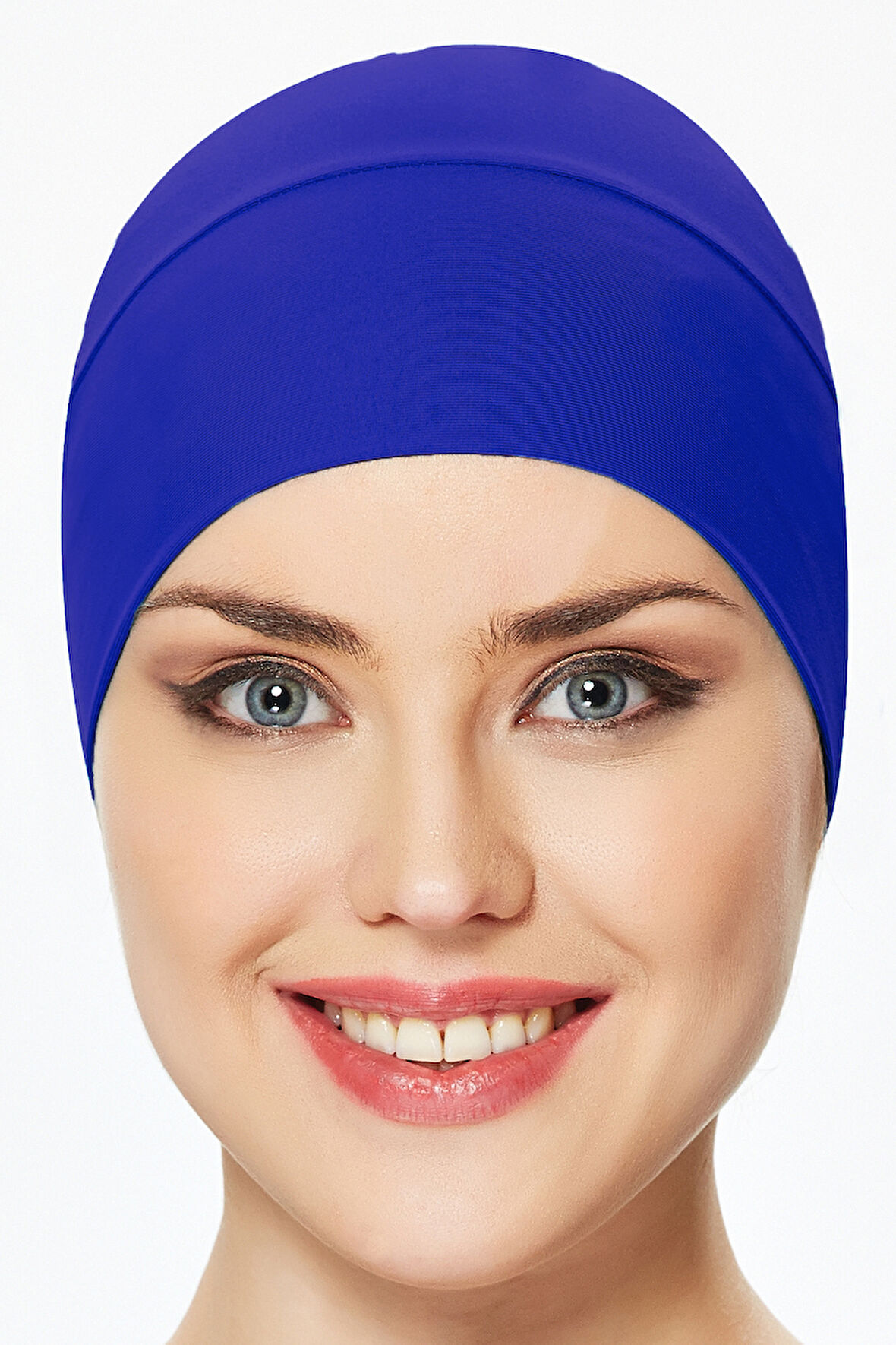 Havuz Deniz Düz Bone R-999-B Mavi01 | Standart