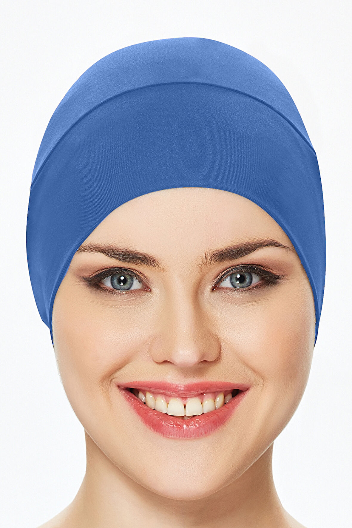 Havuz Deniz Düz Bone R-999-B Mavi05 | Standart