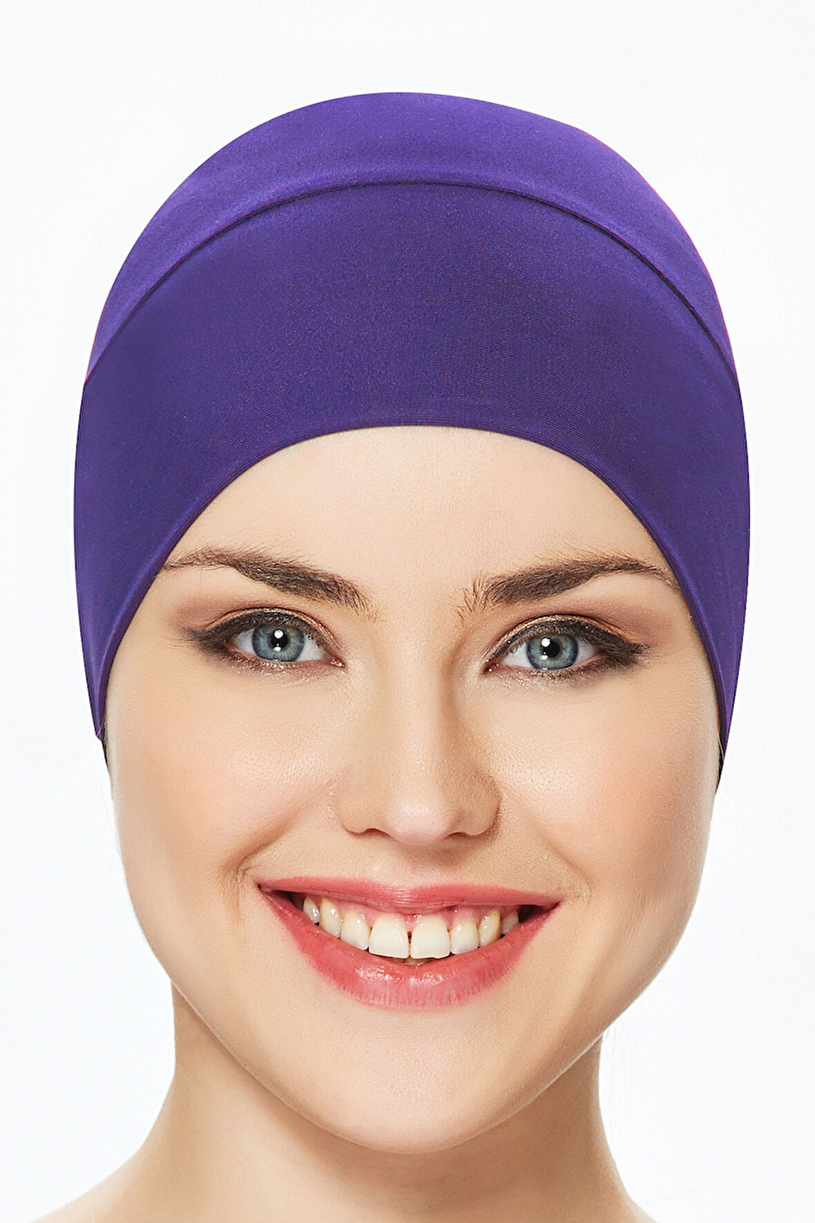 Havuz Deniz Düz Bone R-999-B Mor03 | Standart