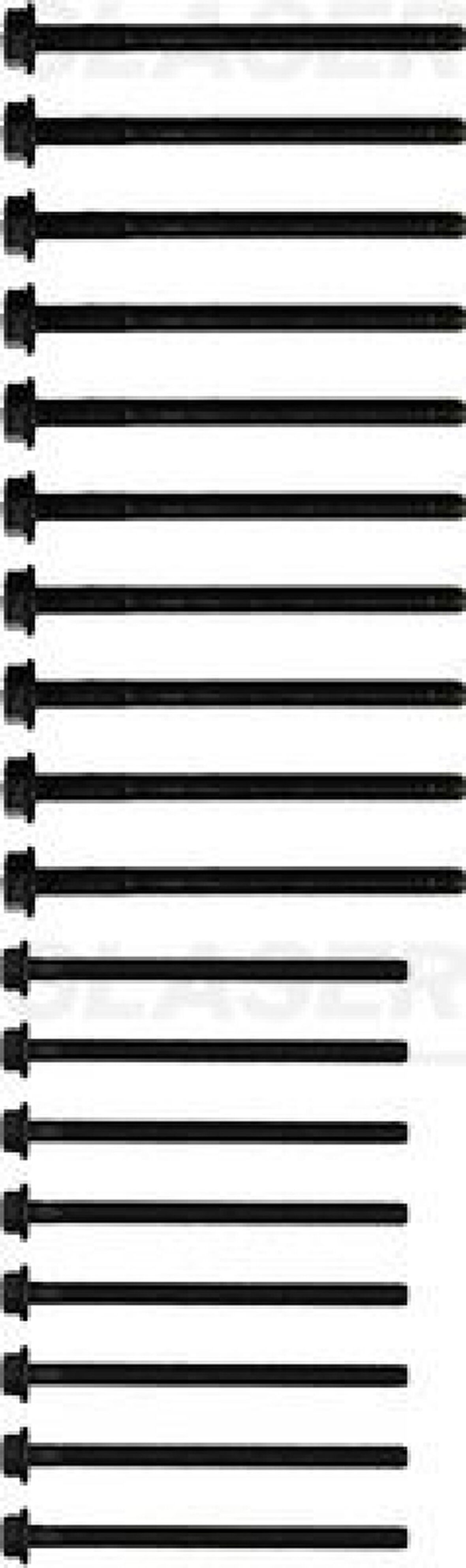 Ford Silindir Kapak Saplaması Set - 6c1q 6065 Aa(10) Adet Xs7q 6065 C2c (8) Adet - Gls T59572-00