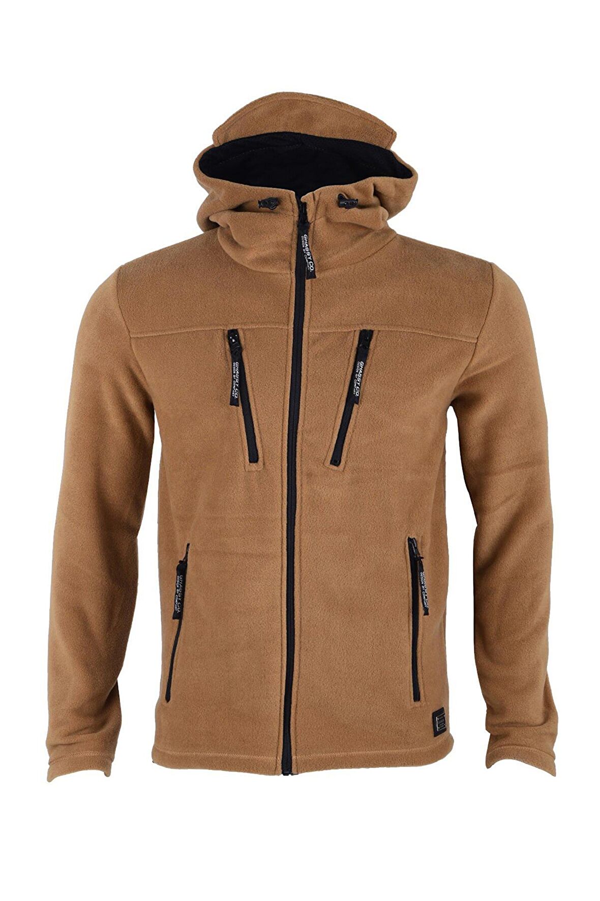 Ghassy Co. Erkek Army Tactical Polar Kapüşonlu Ceket