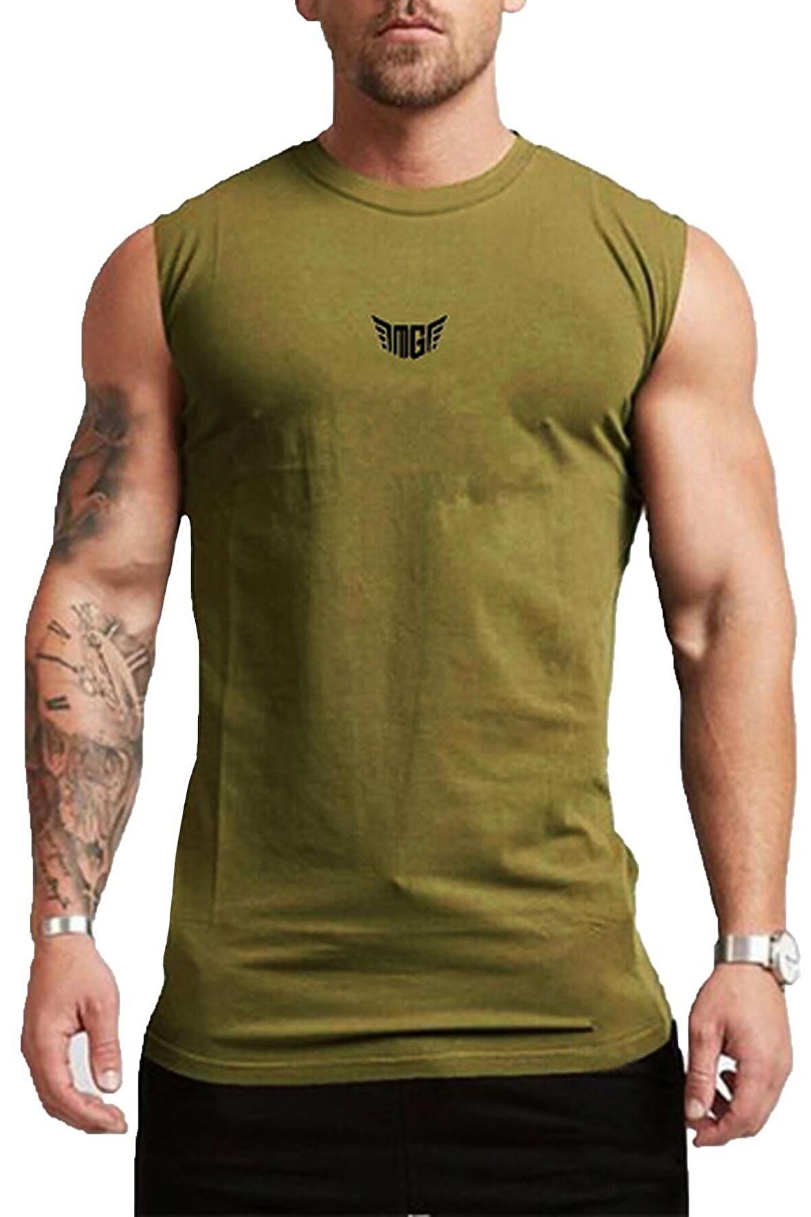 Ghassy Co. Erkek Dry Fit Y-back Gym Fitness Sporcu Atleti GYM-MG