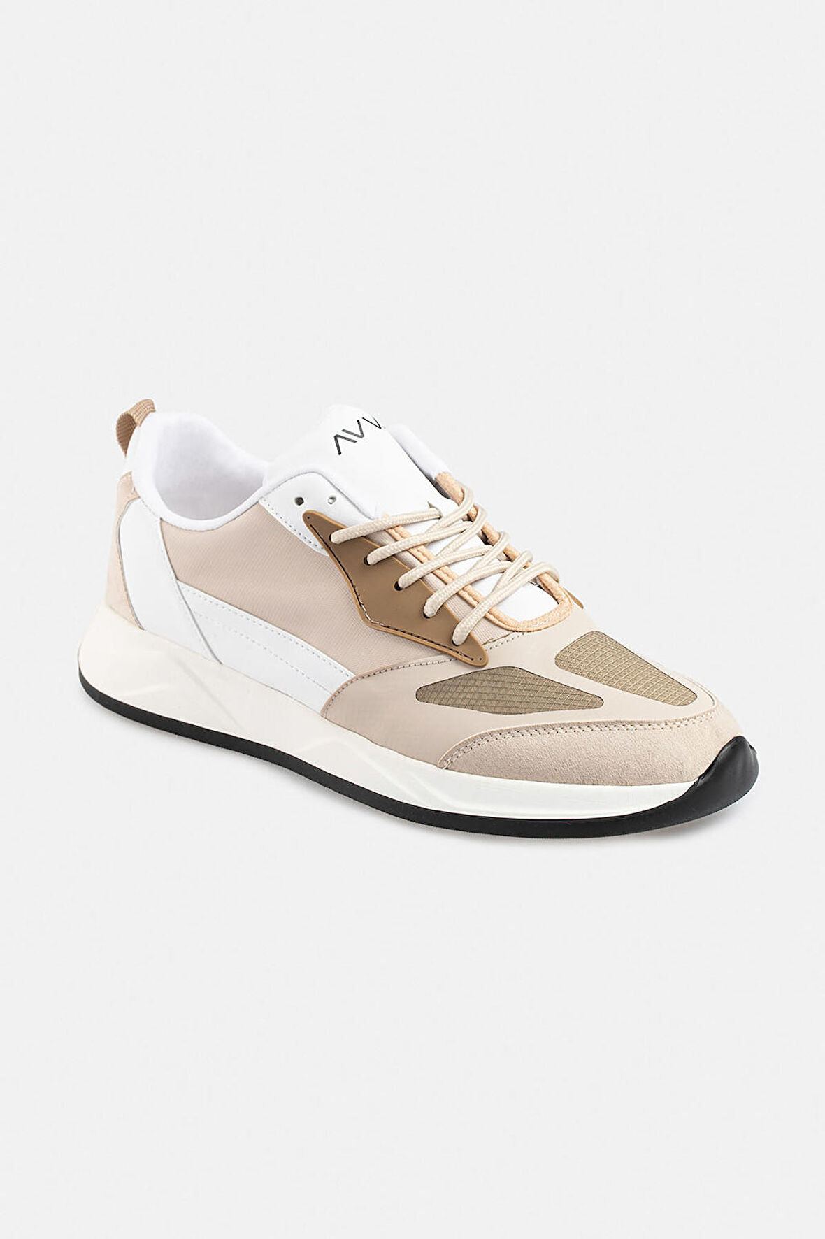 Avva Erkek Beyaz Süet Sneaker Ayakkabi A22Y8042