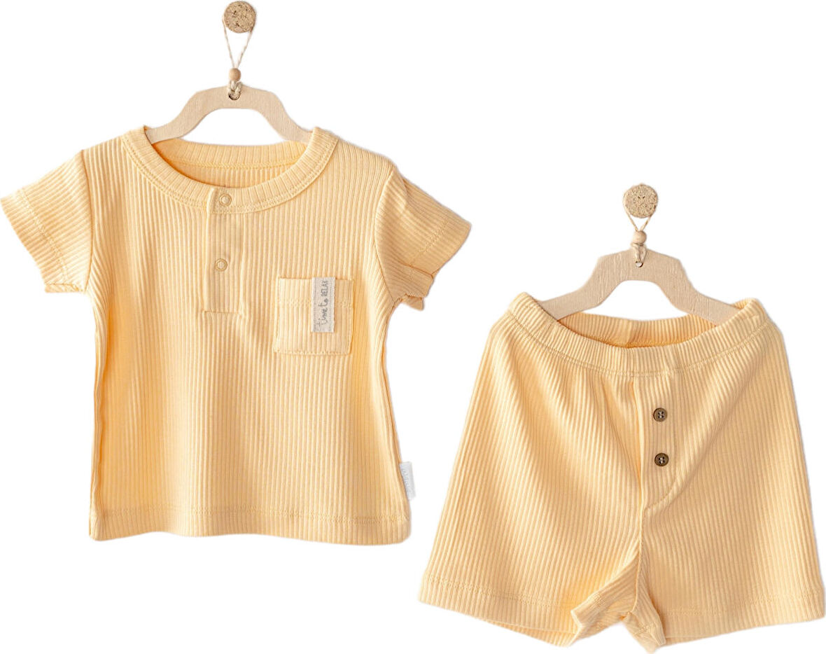 Andywawa AC23644 Modal 2li Bebe Takım Yellow