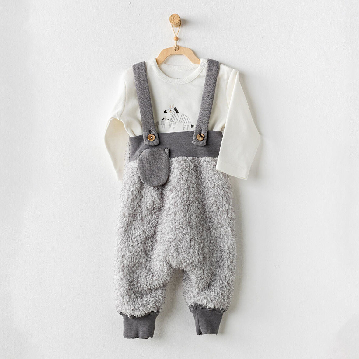 Andywawa Little Zebra 2'li Erkek Bebek Takım