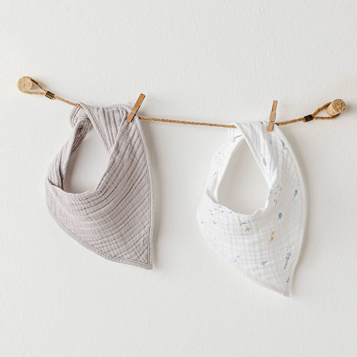 Andywawa My Happy Place Müslin 2'li Fular AC25616