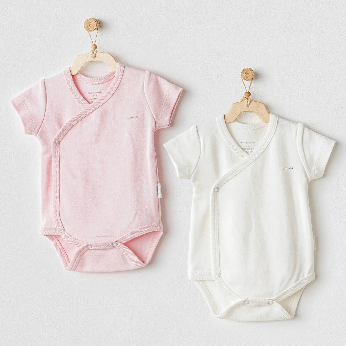 Andywawa Bunny Bear 2'li Zıbın Takım AC25643