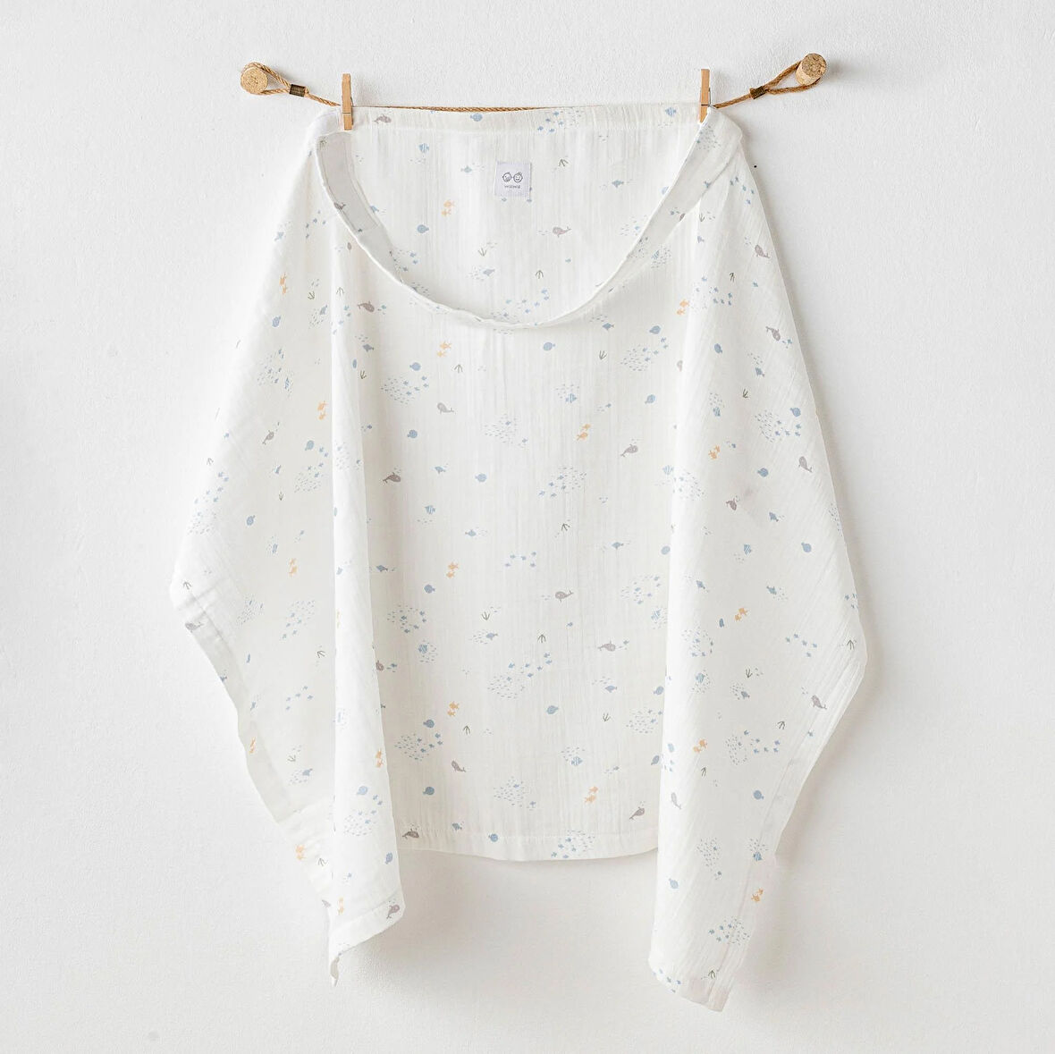 Bebek Emzirme Örtüsü Nursing Cover Muslin Home AC25874