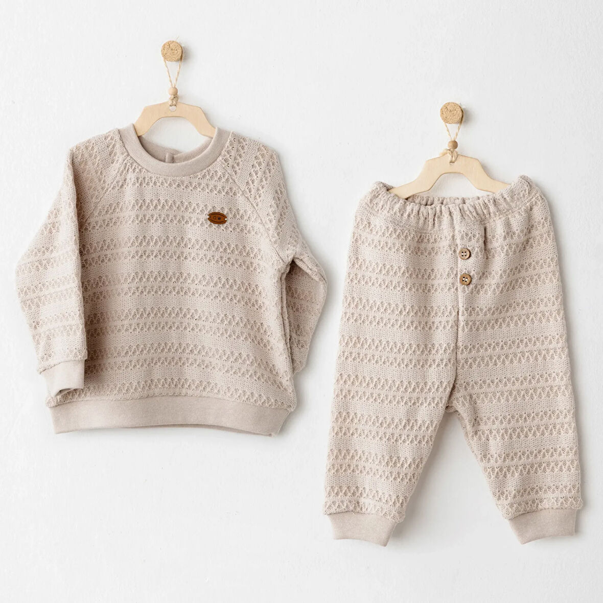 Wawa Exclusive 2'li Takım Beige