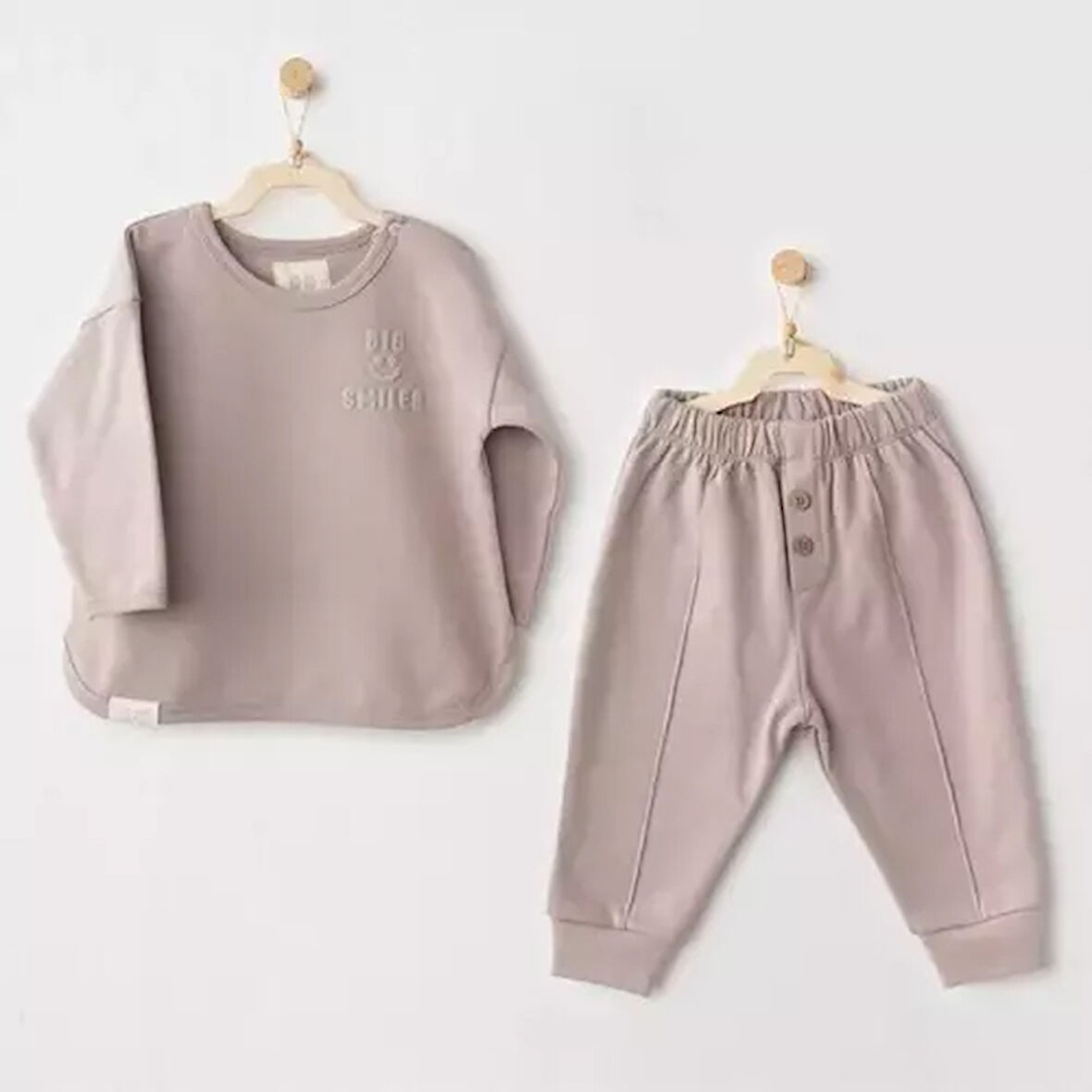 Andywawa 2'li Bebek Takım AC26185 Bej