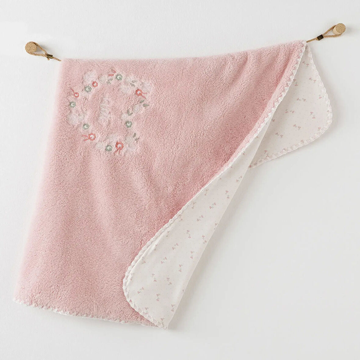 Andywawa AC26097 Mon Petit Amour Battaniye 90x85 Pembe