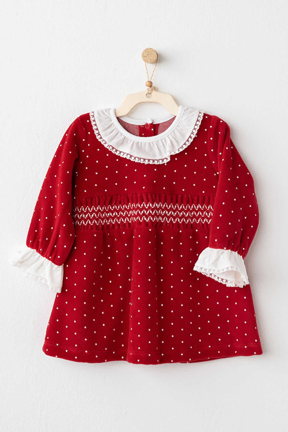 Kız Bebek Elbise Takım Dress Band Set Party AC26315