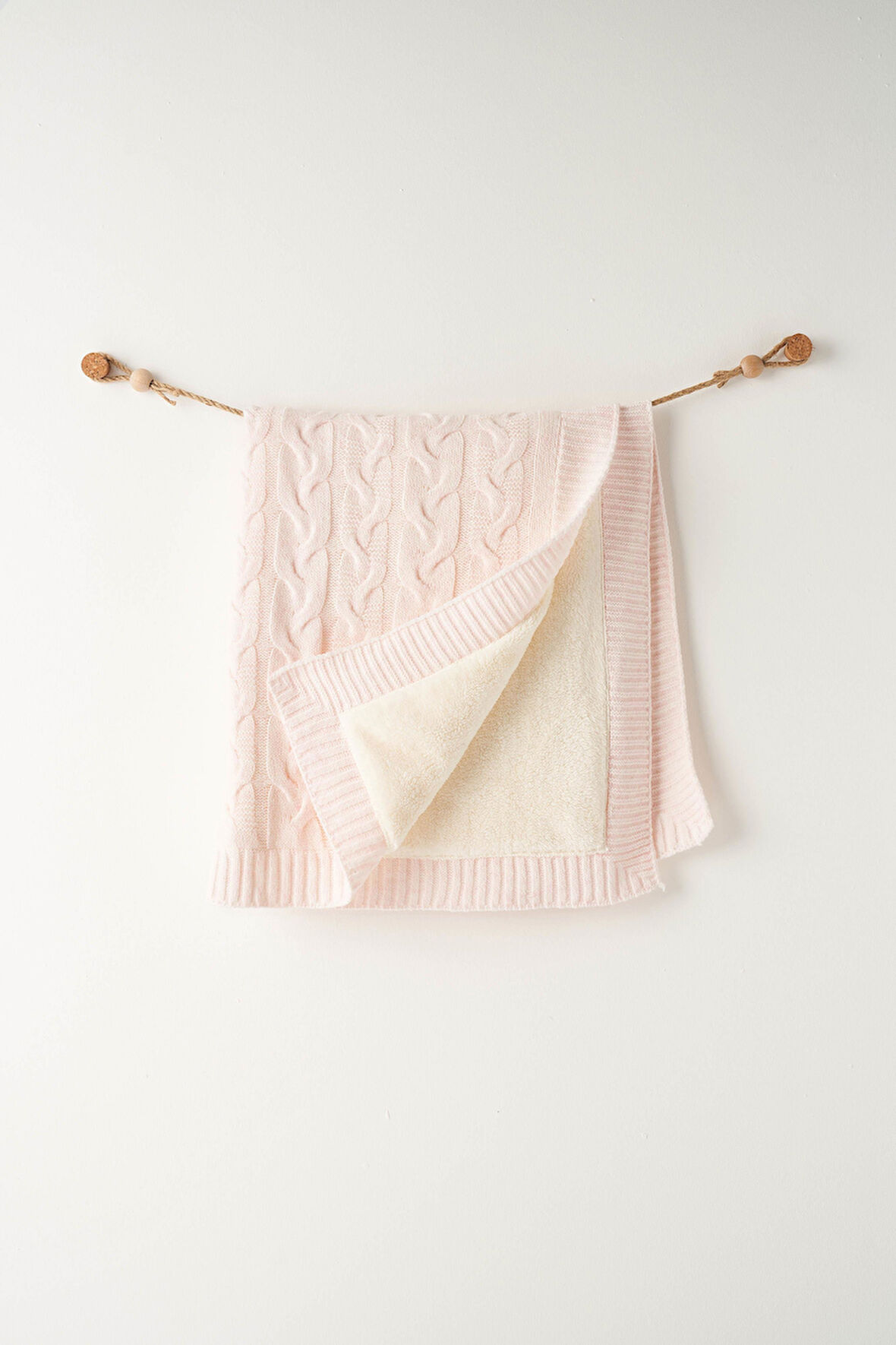 Bebek Triko Battaniye  85x100 Knitted Blanket AC26340